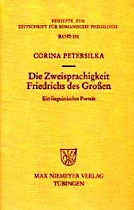 Buchcover: Die Zweisprachigkeit Friedrichs des Großen