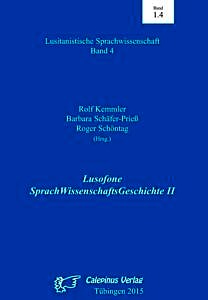 Buchcover: Lusofone SprachWissenschaftsGeschichte II