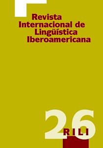 Buchcover: Revista Internacional de Lingüística Iberoamerica, 26